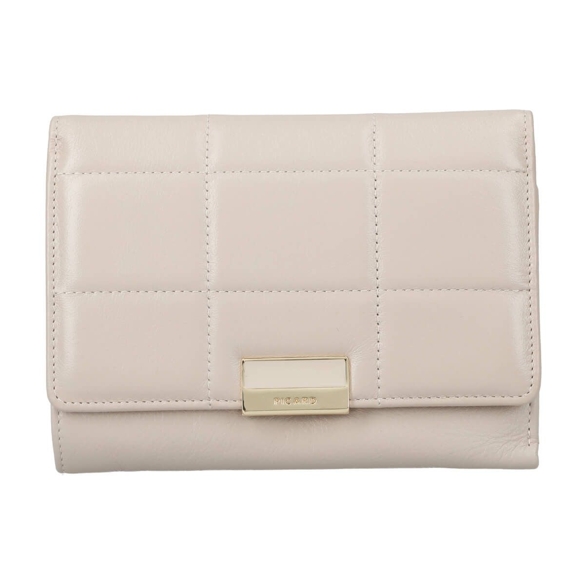 PRETTY レザー三つ折り財布