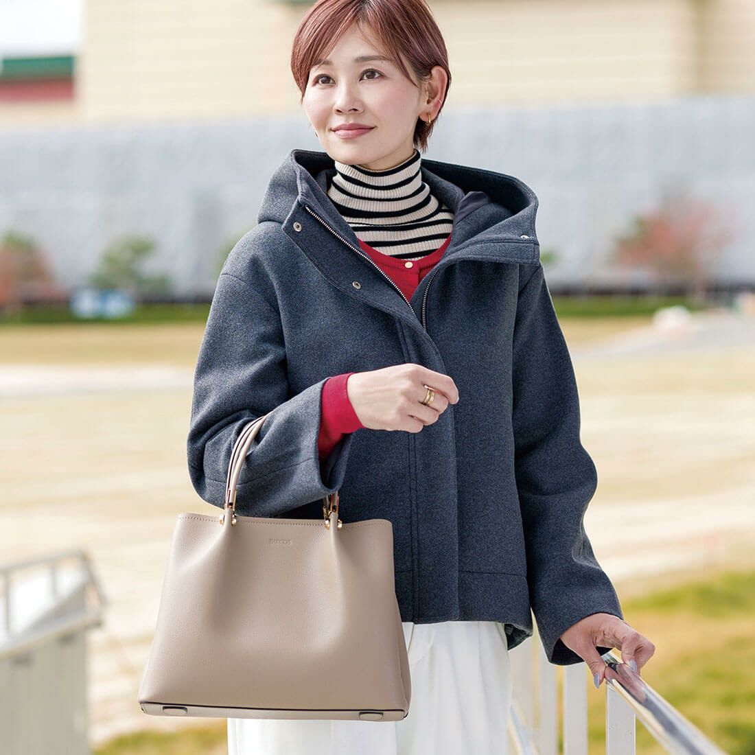 ラグジュアリーデザインレザーハンドバッグ
