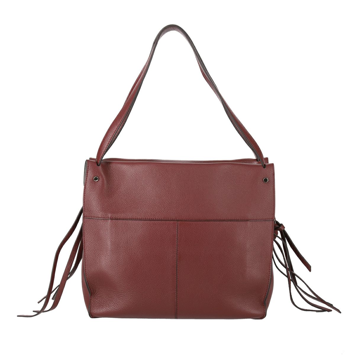 ソフト牛革ショルダーバッグ