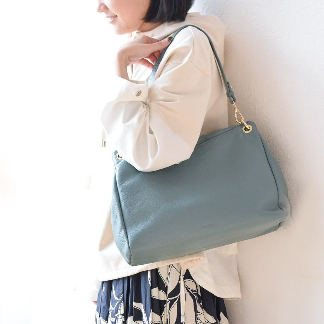 牛革2wayショルダーバッグ