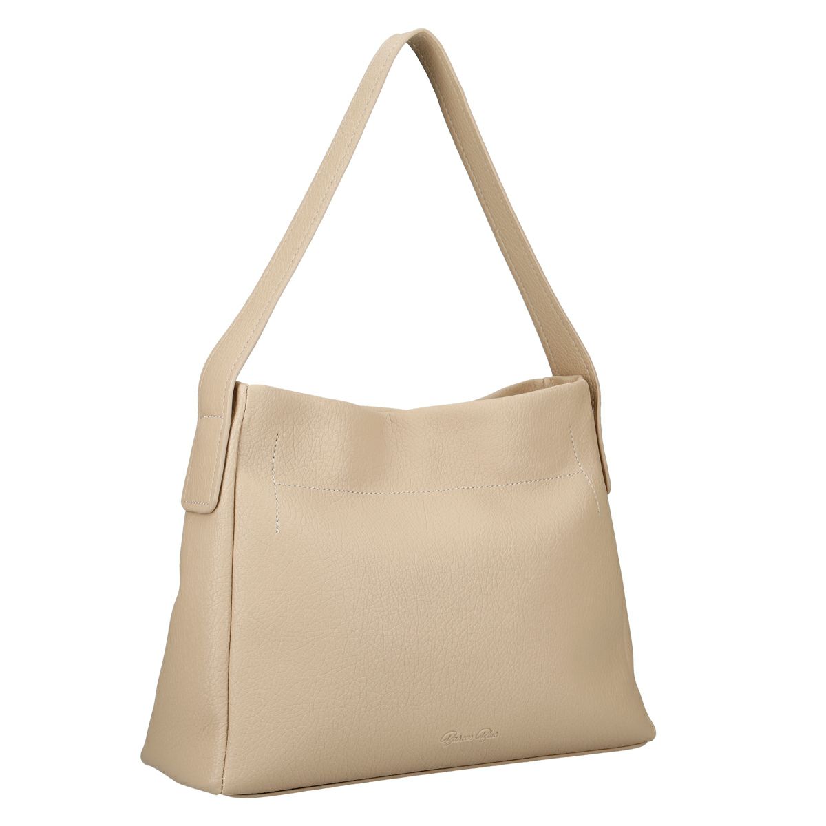 ステッチデザインPUショルダーバッグ