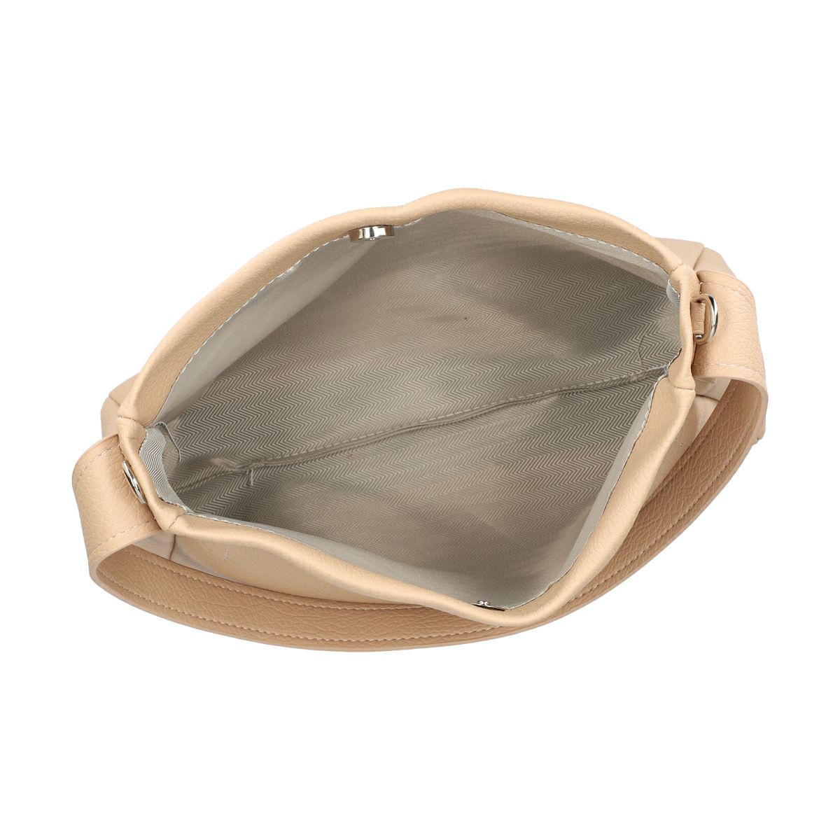 ステッチデザインPUショルダーバッグ