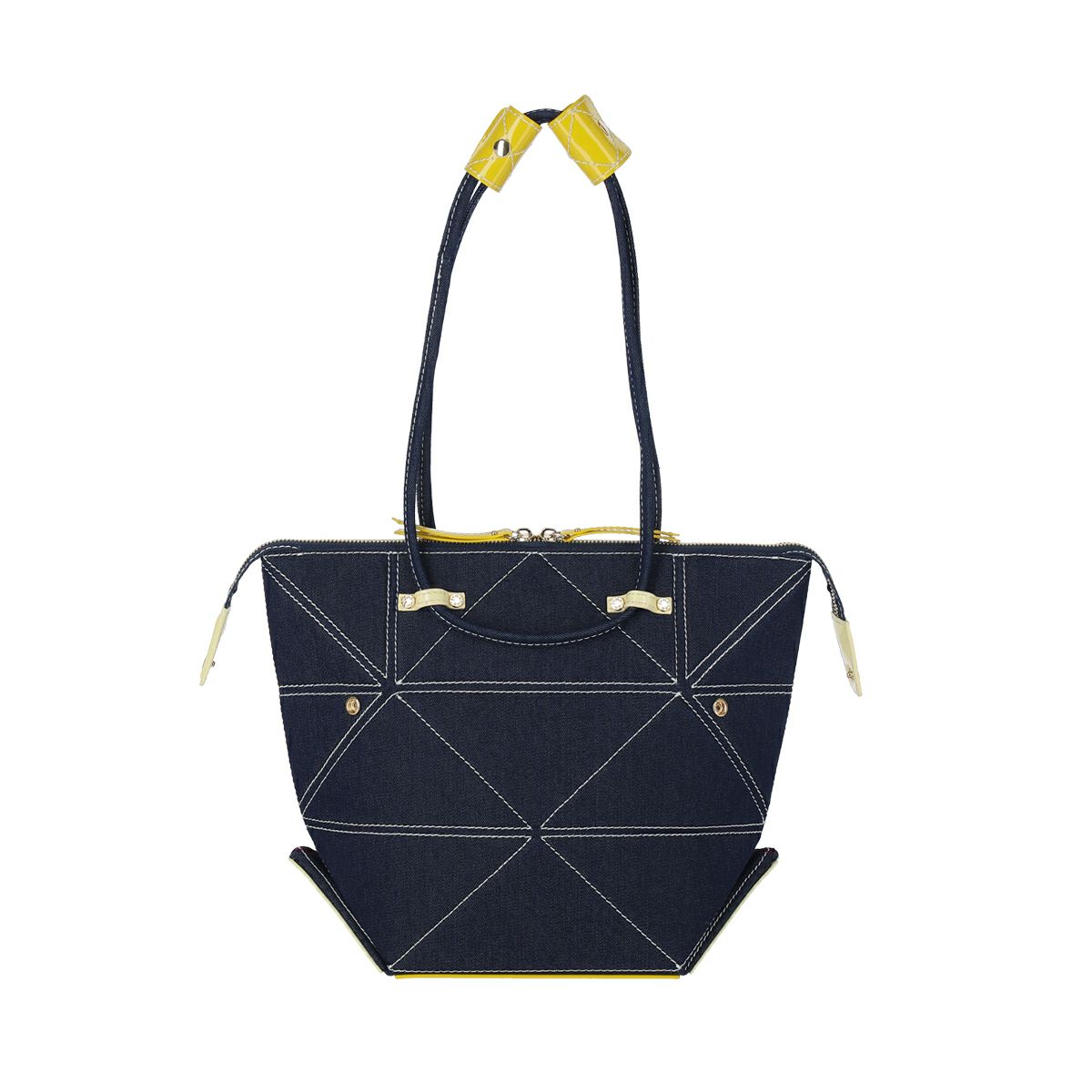 ハンドバッグ Aries 折紙バッグ Aries-Denim SMALL
