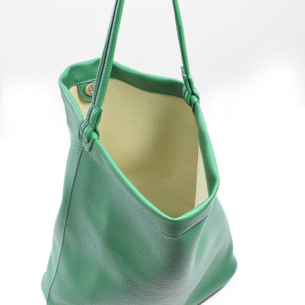 ポーチ付きPUトートバッグ