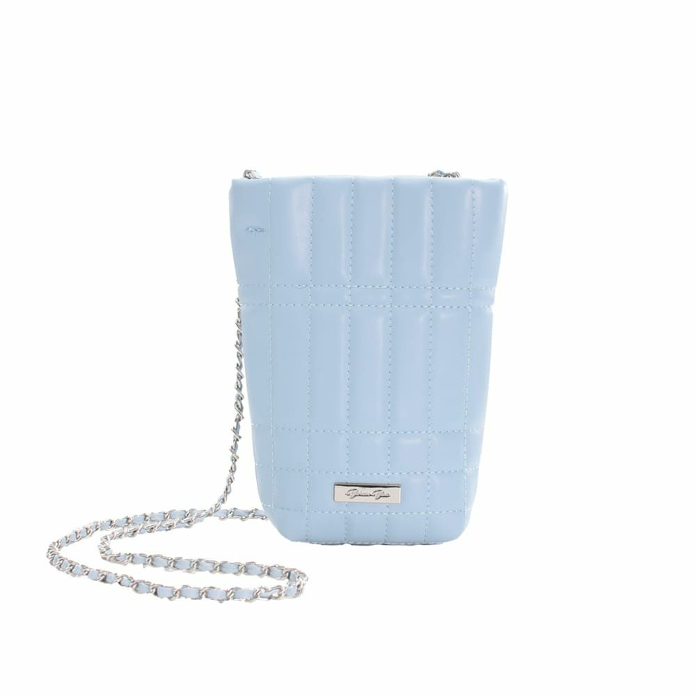 キルティングメタルショルダーポシェット