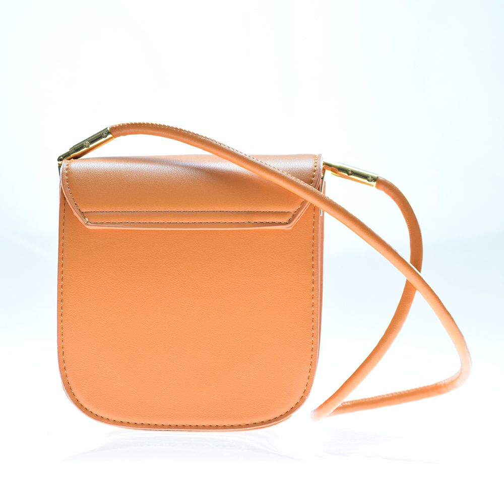 被せ付きシンプルPUポシェット