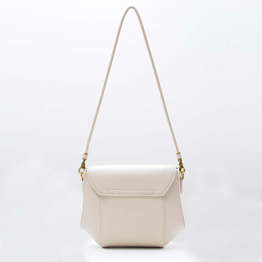 シンプル2wayゴールドアクセントハンドバッグ