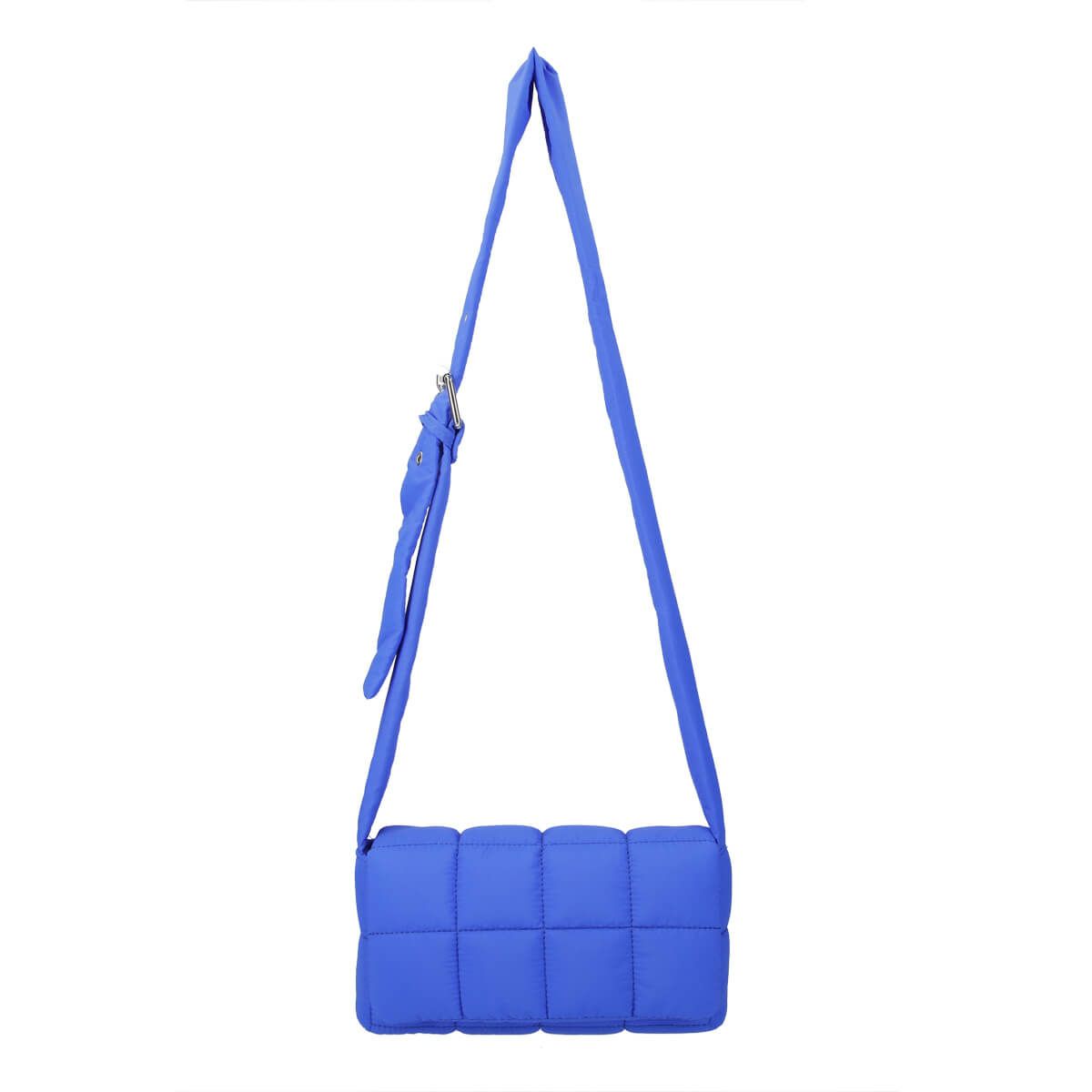 キルティングデザインナイロンショルダーバッグ