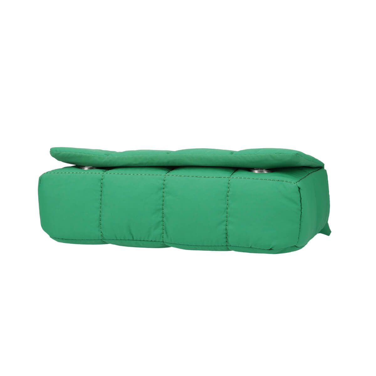 キルティングデザインナイロンショルダーバッグ