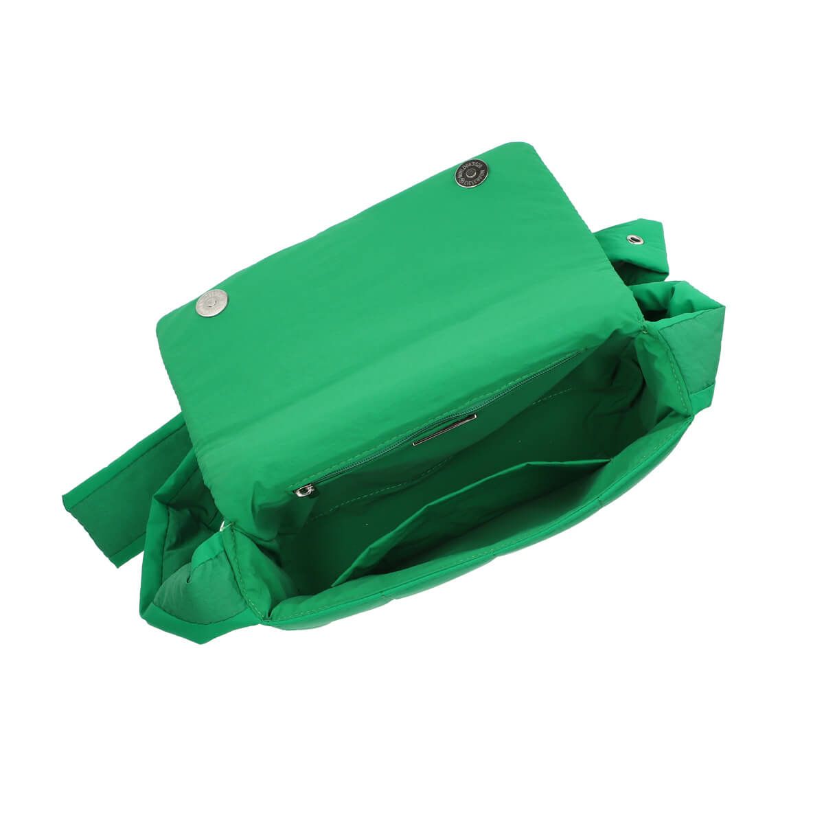 キルティングデザインナイロンショルダーバッグ