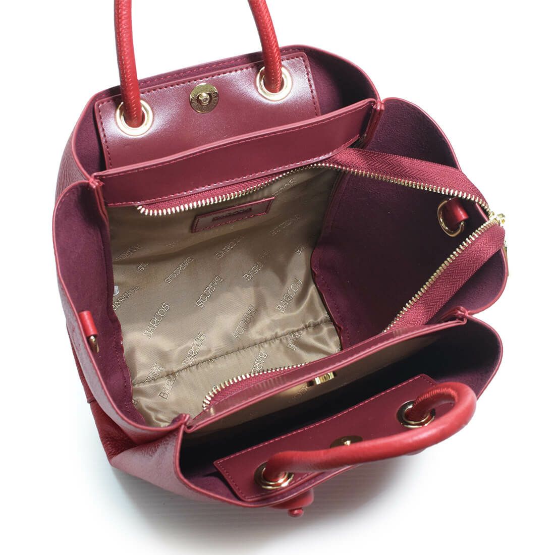 2wayレザーハンドバッグ