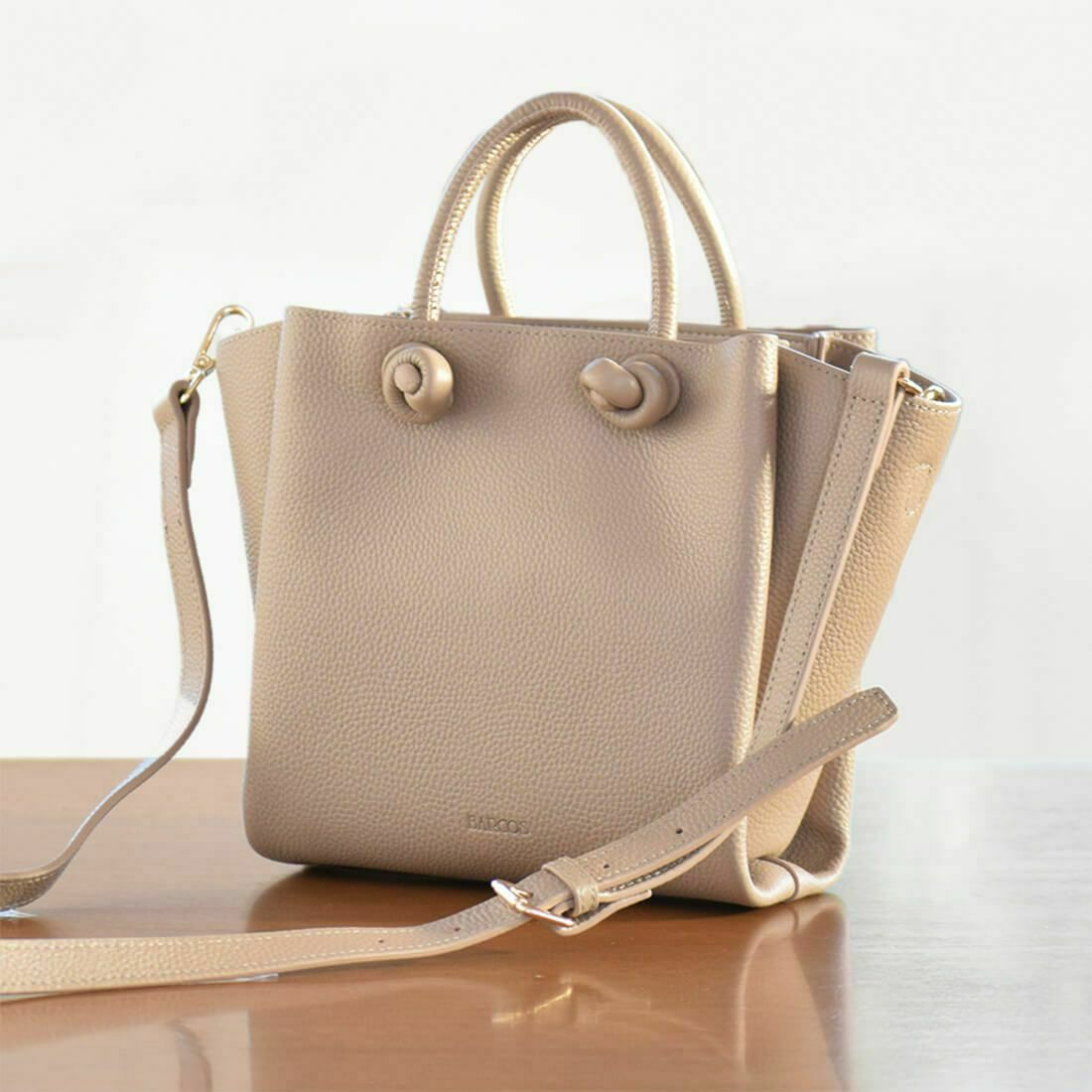 2wayレザーハンドバッグ