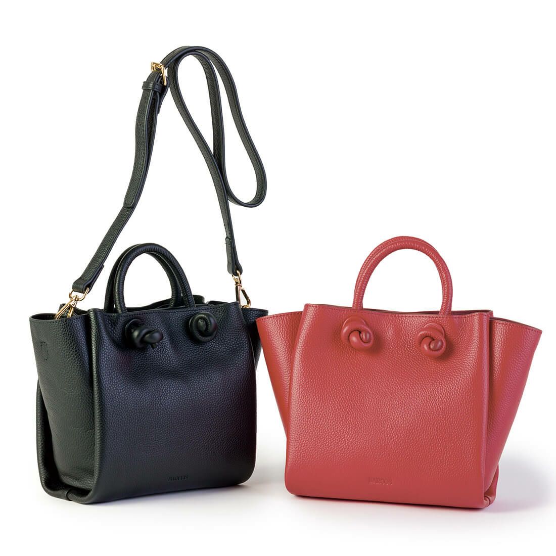 2wayレザーハンドバッグ