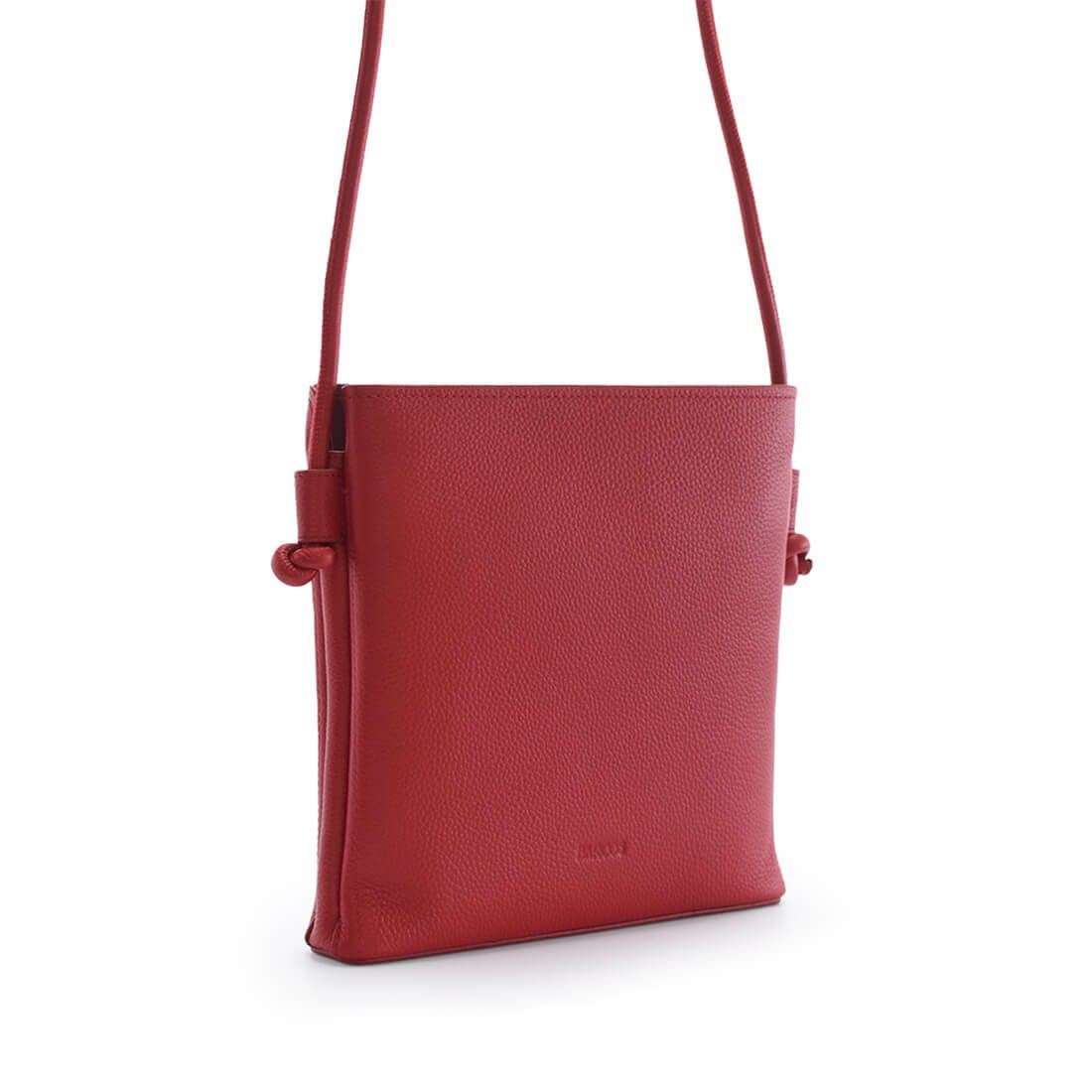 シュリンクレザーノットモチーフポシェット