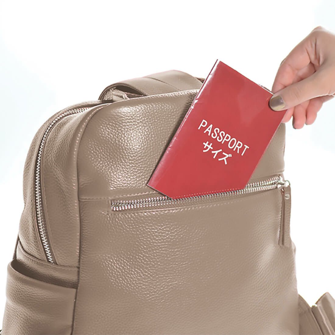 【セット商品】シュリンクレザーリュックサック＆ポシェット