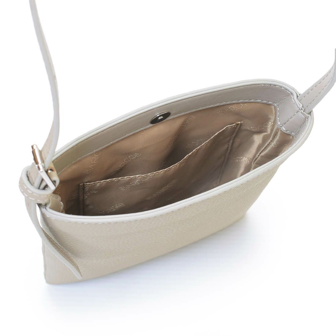 ダイヤモンドエンボスレザーポシェット