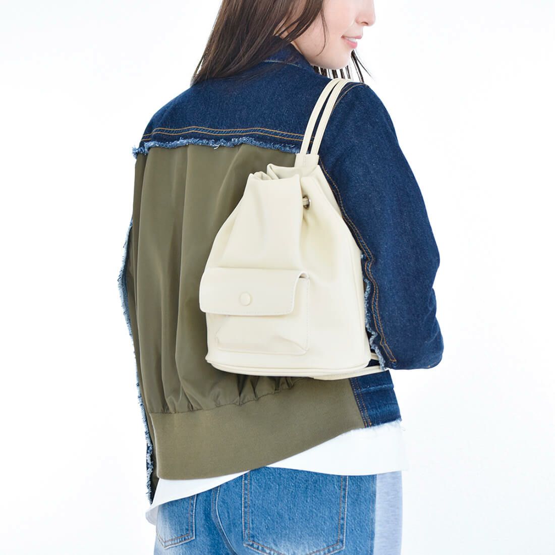 巾着型リュック