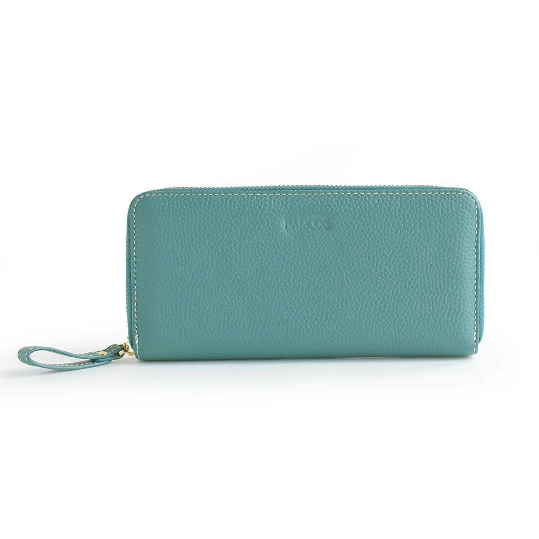 シュリンクレザーラウンド型ウォレット