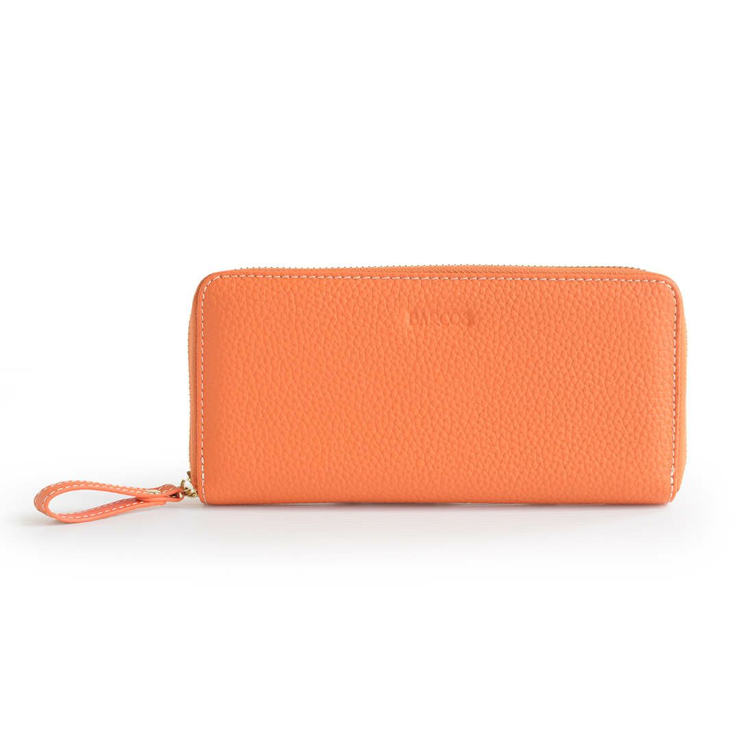 シュリンクレザーラウンド型ウォレット