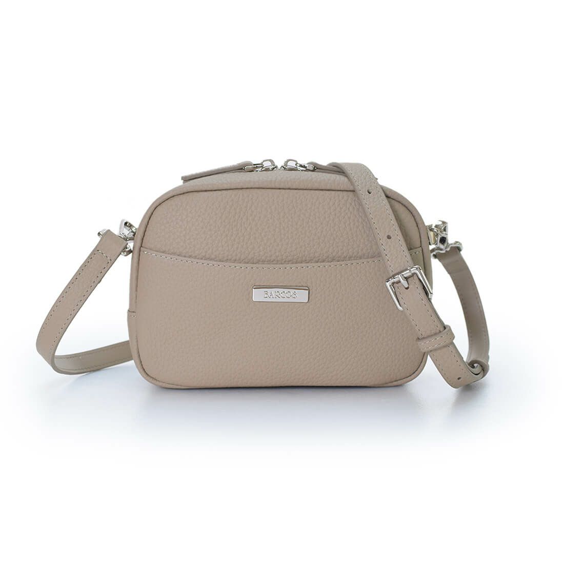 シュリンクレザーポシェット