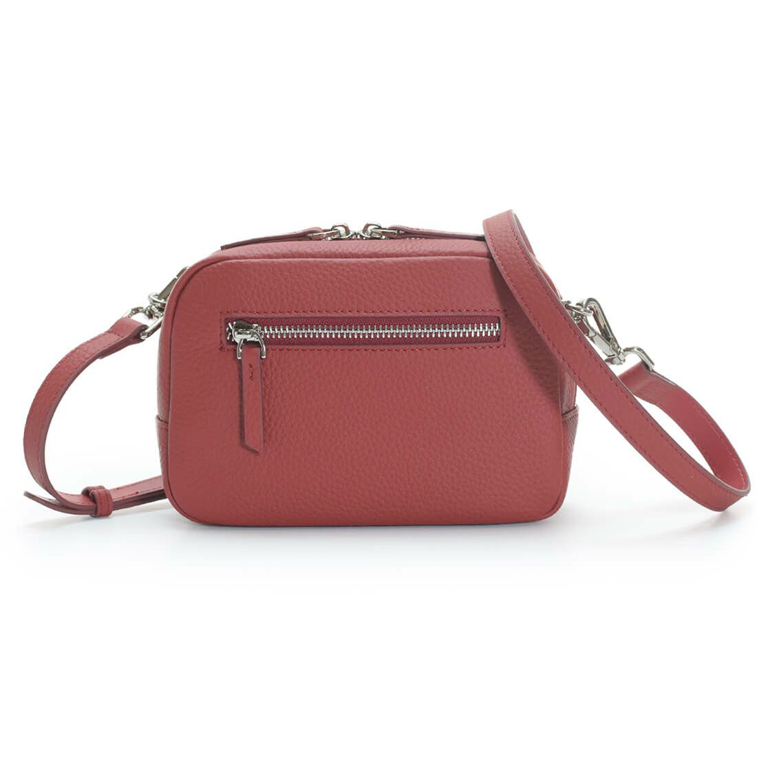 シュリンクレザーポシェット