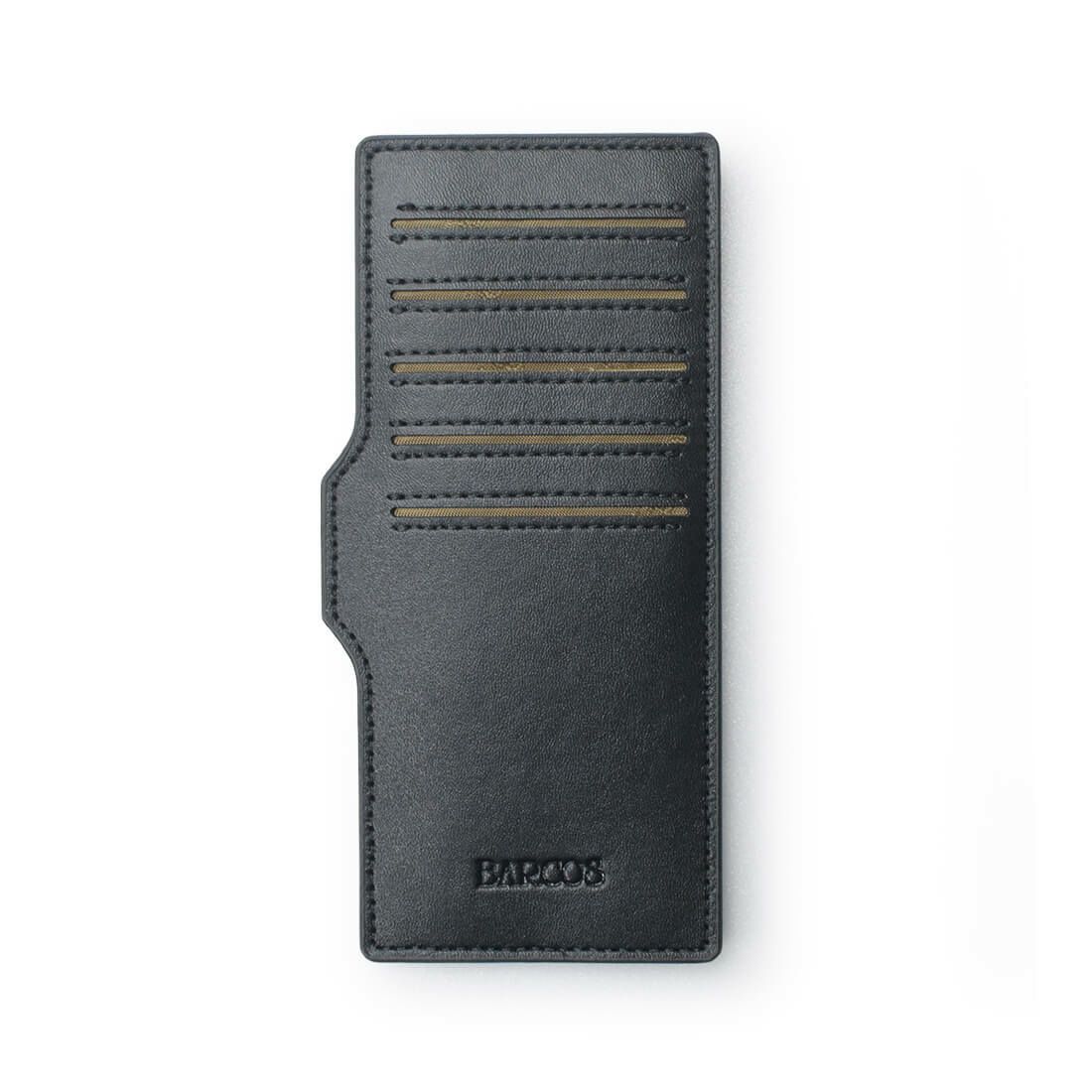 配色ソフトステンドガラスレザーL字型財布