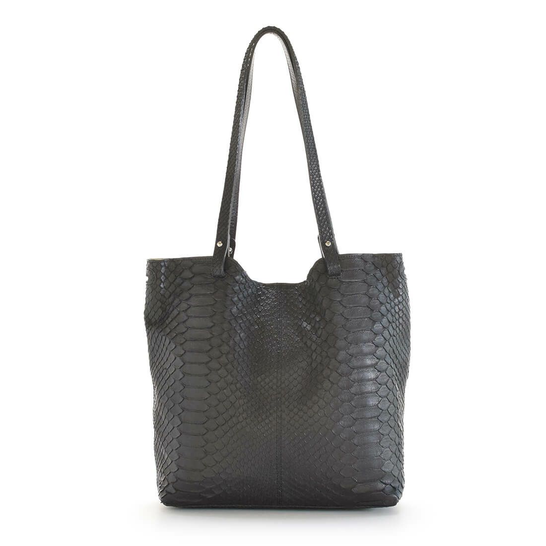 単衣型 藍染めパイソントートバッグ