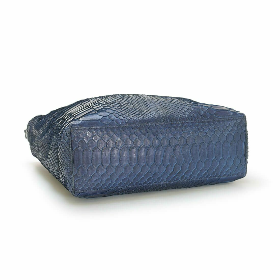 単衣型 藍染めパイソントートバッグ