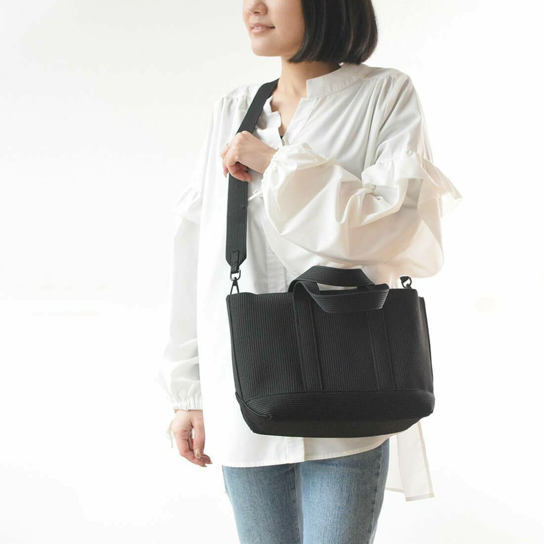 リブニットトートバッグ（スモールサイズ） | バルコス公式オンライン