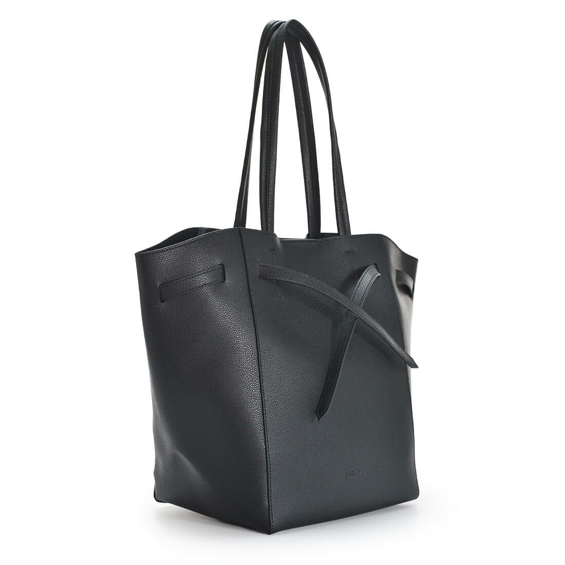 フロントデザインレザートートバッグ