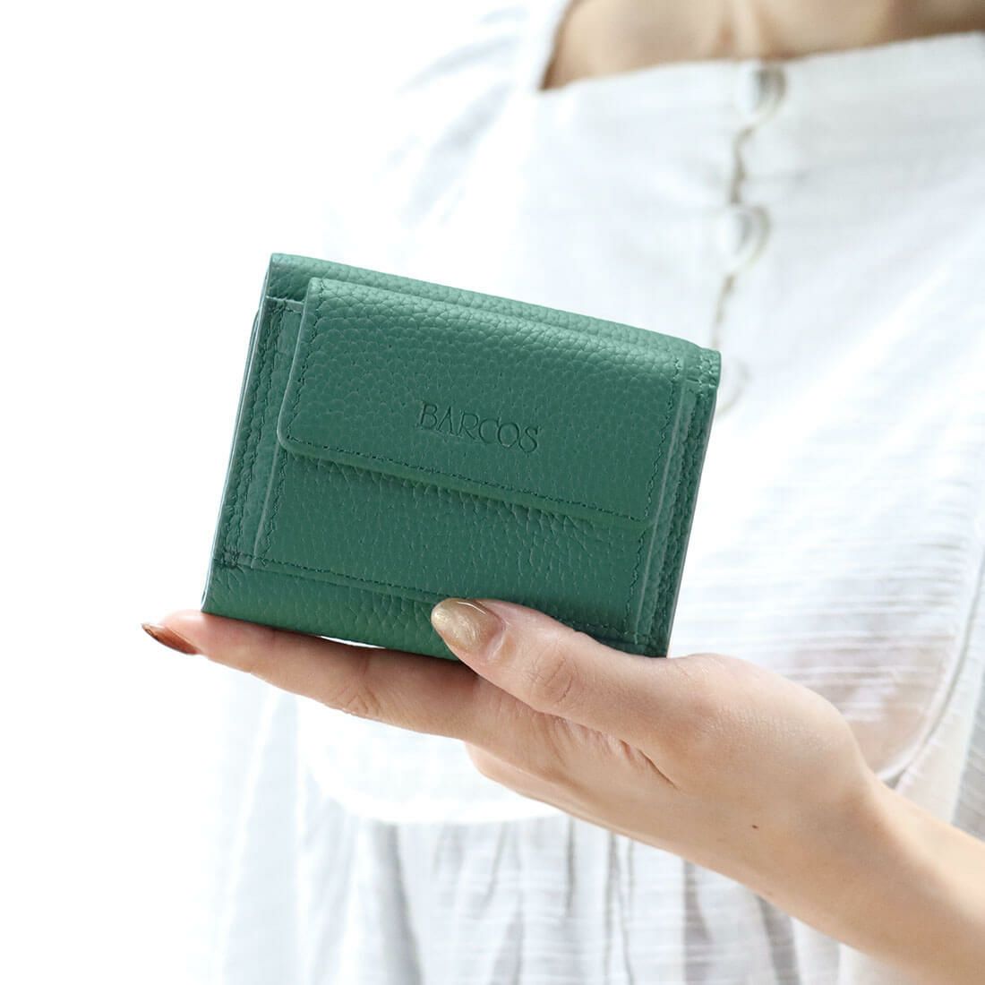 シュリンクレザー3つ折り財布