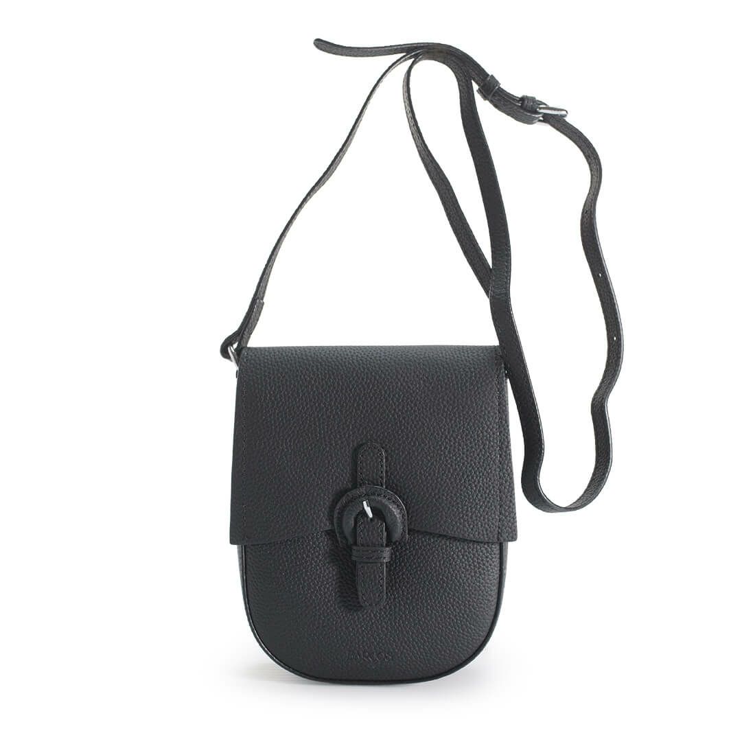 シュリンクレザーポシェット