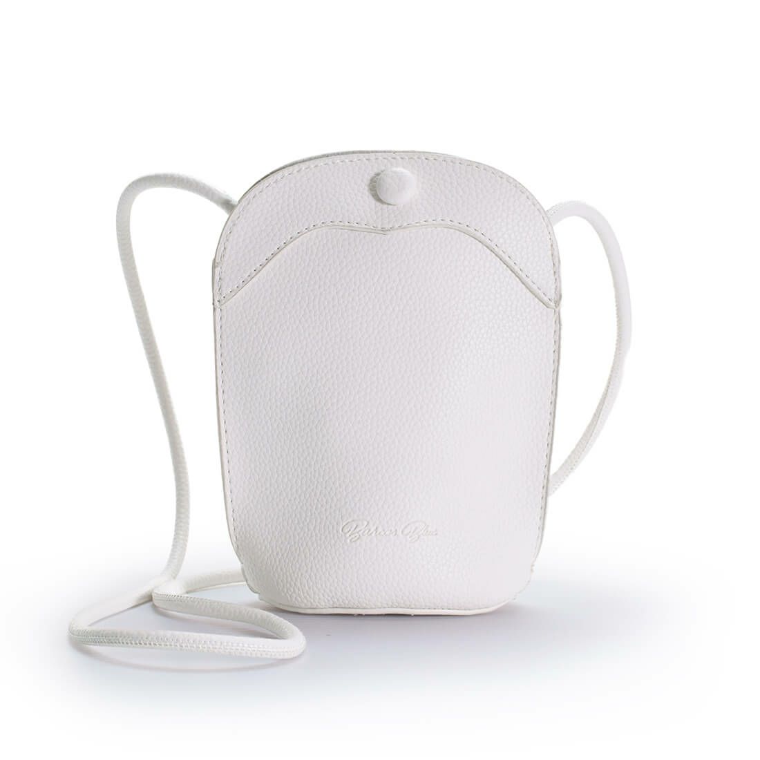 フェイクレザー丸紐ポシェット