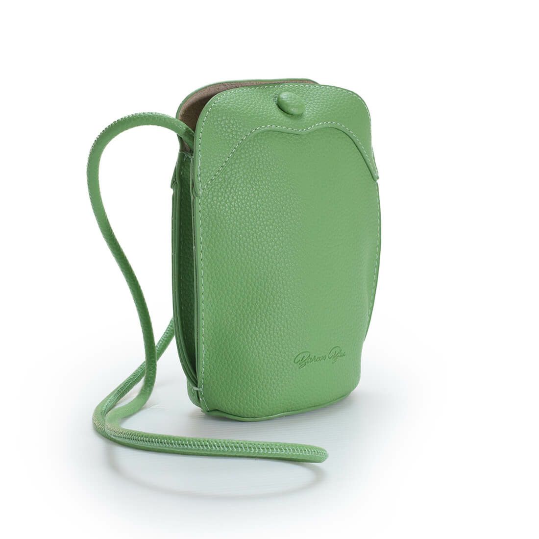 フェイクレザー丸紐ポシェット