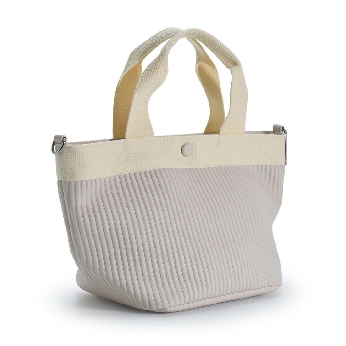 フェイクレザーカジュアルハンドバッグ