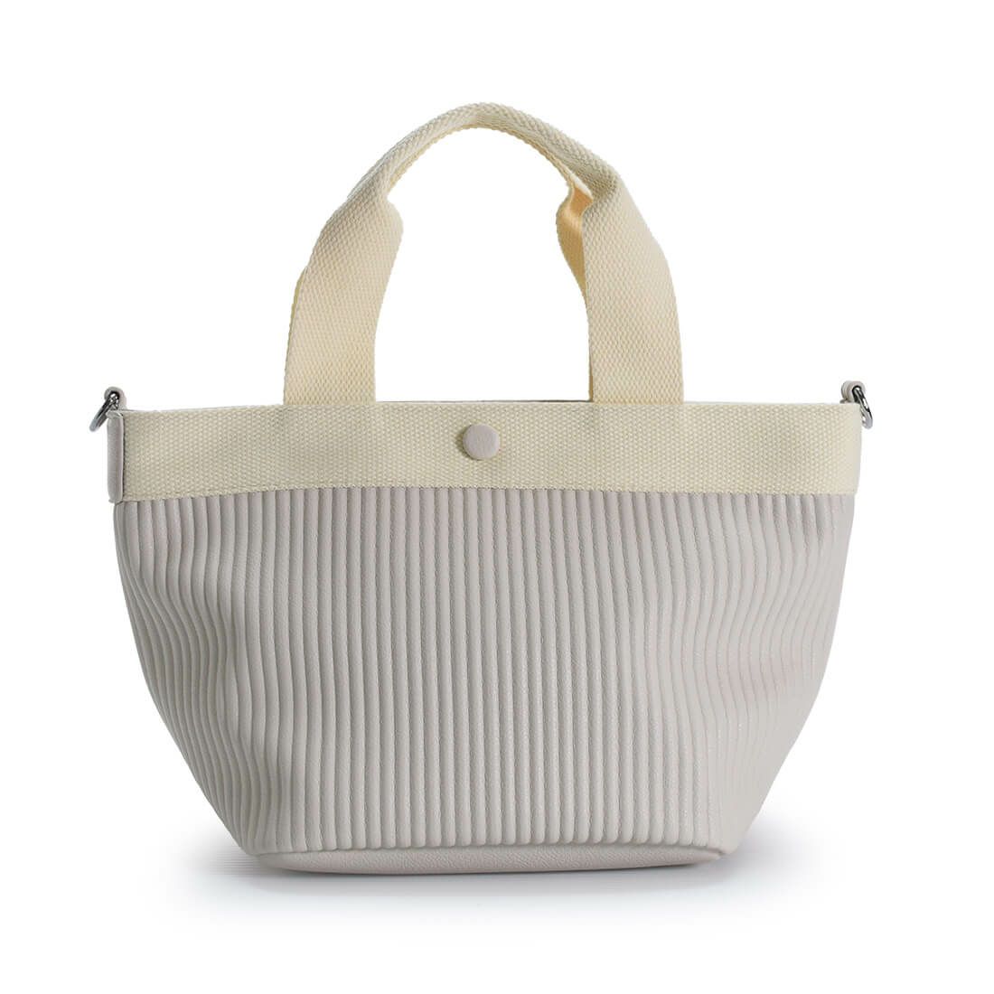 フェイクレザーカジュアルハンドバッグ