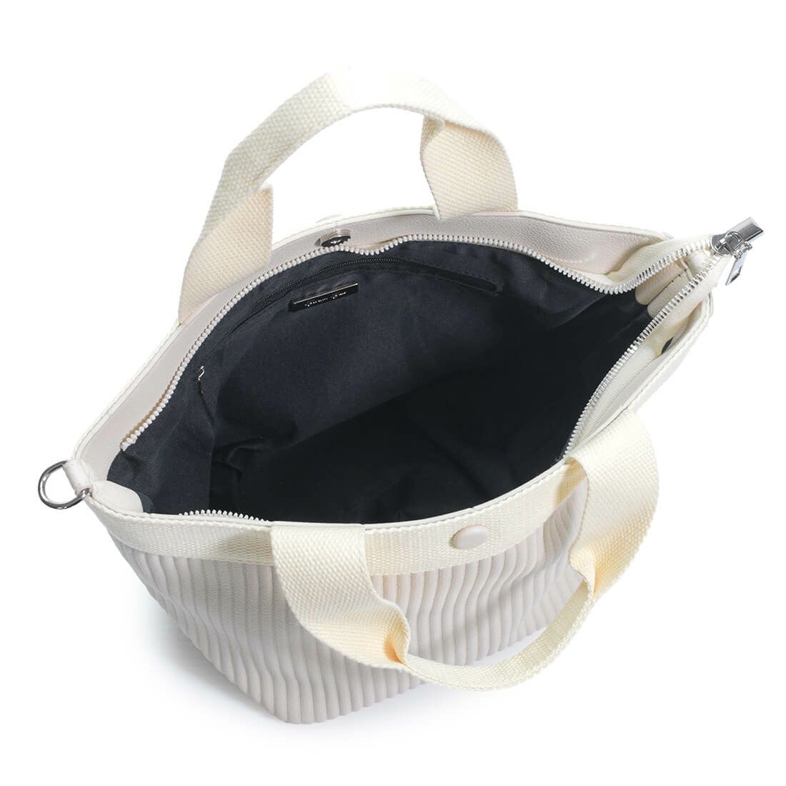 フェイクレザーカジュアルハンドバッグ