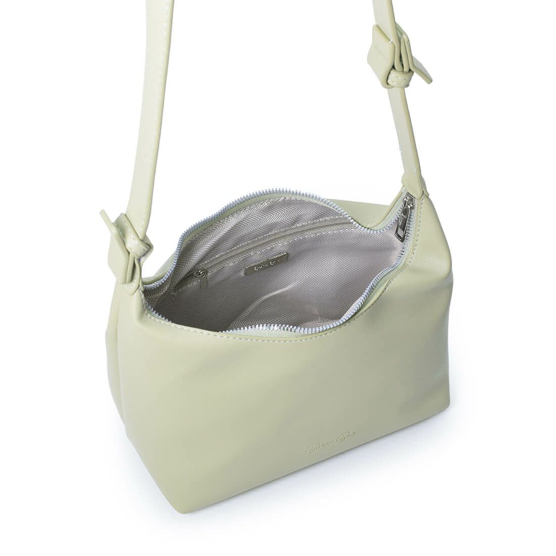 フェイクレザー2wayバッグ