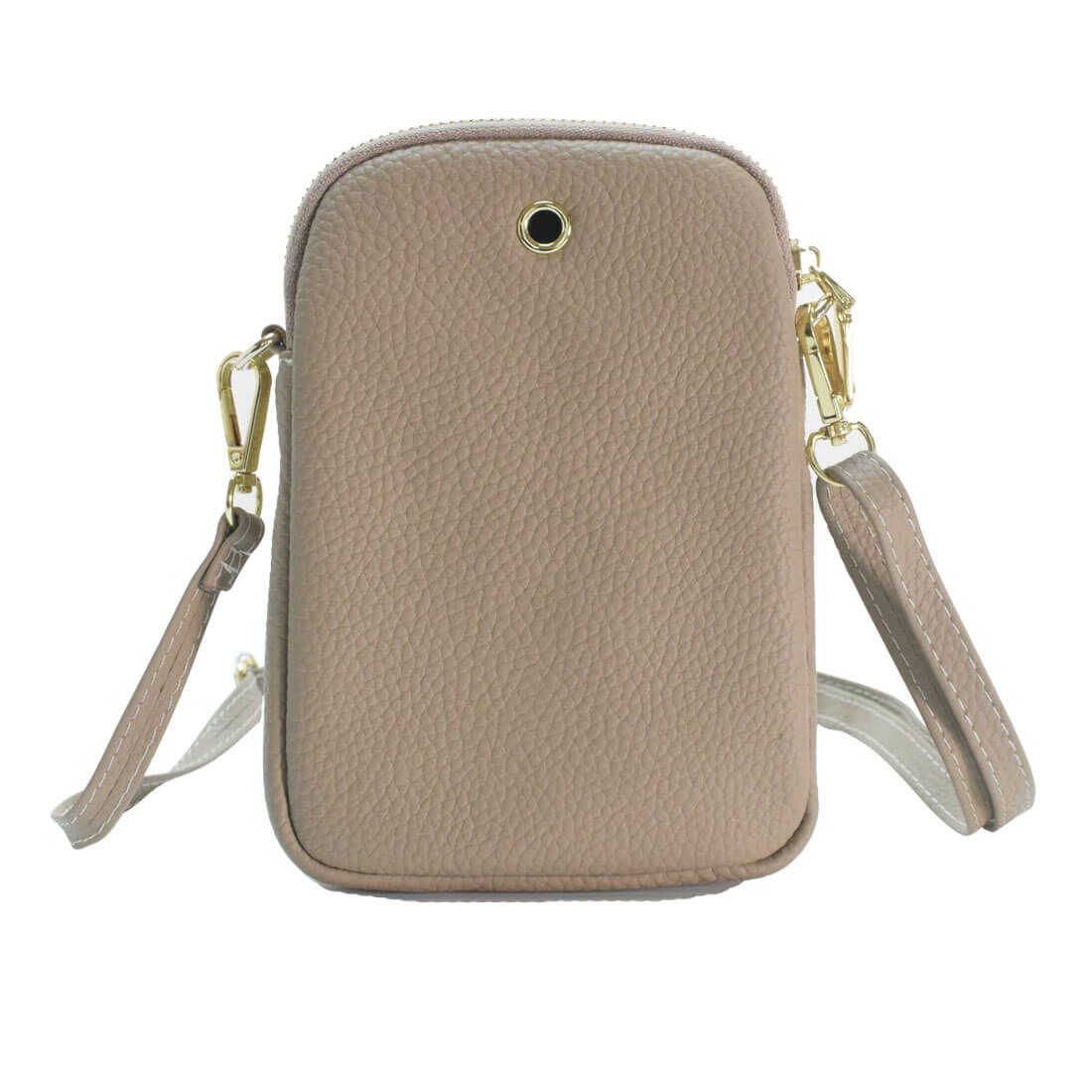 シュリンクレザーポシェット