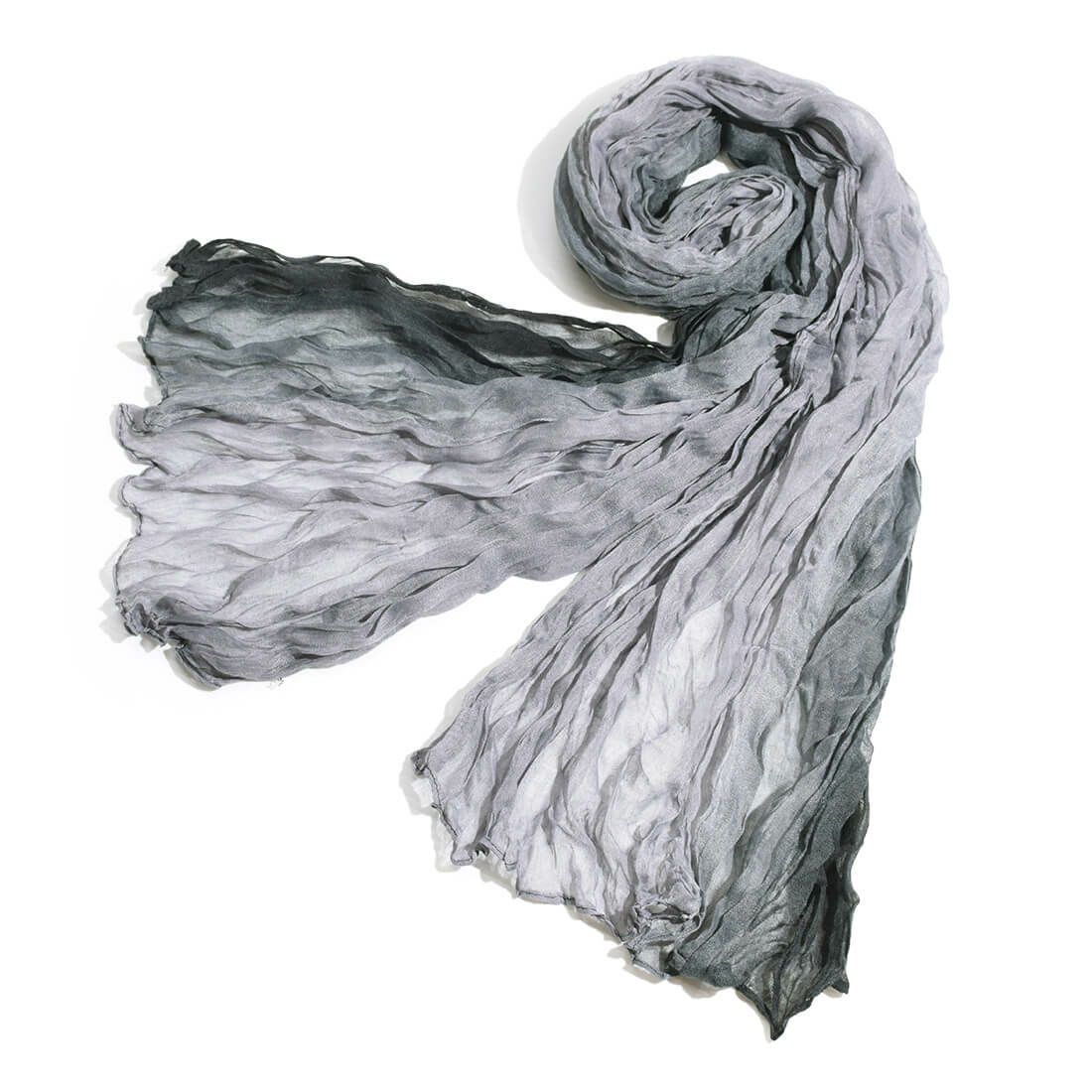 アースカラー配色ストール