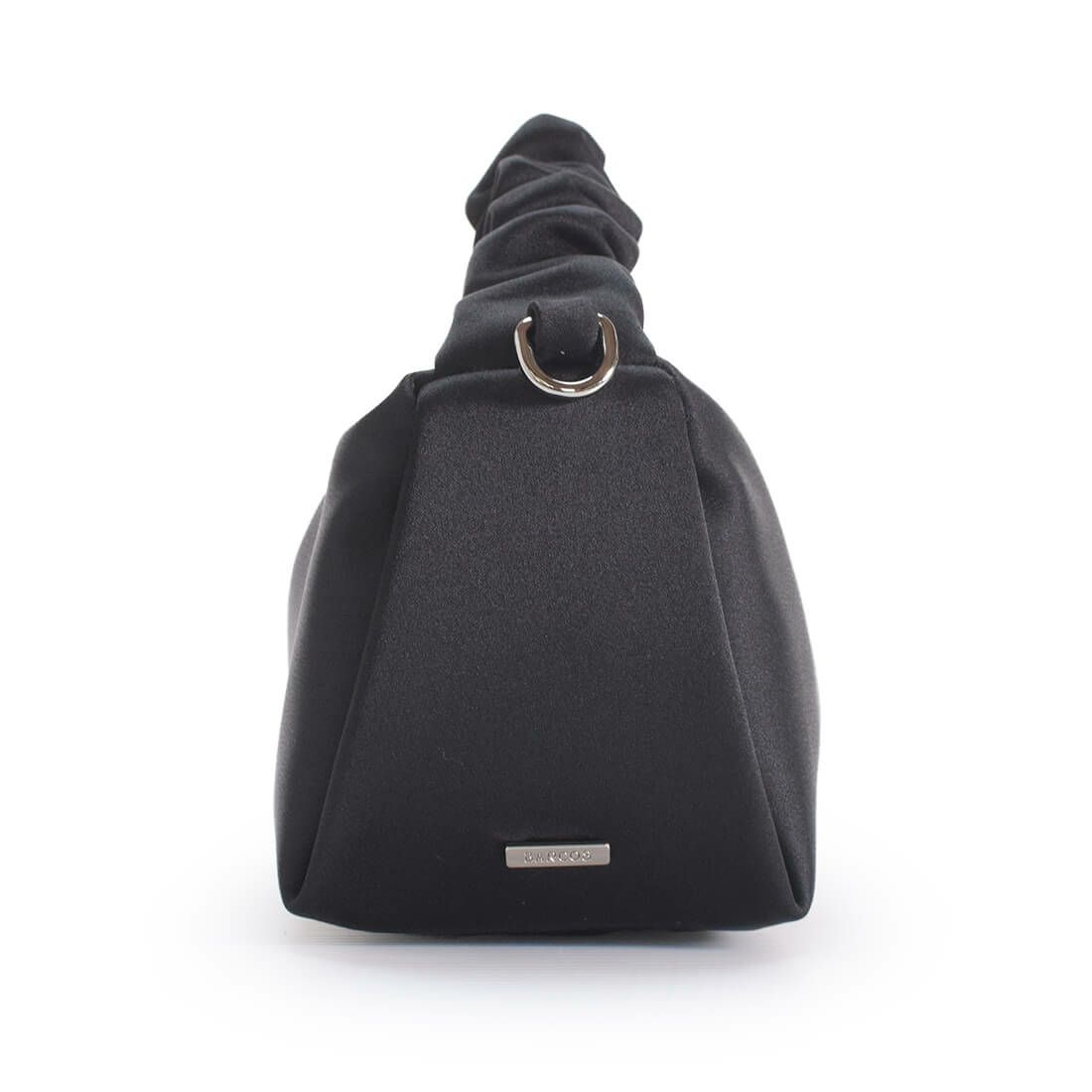 ギャザーハンドルパーティーバッグ（サテン）