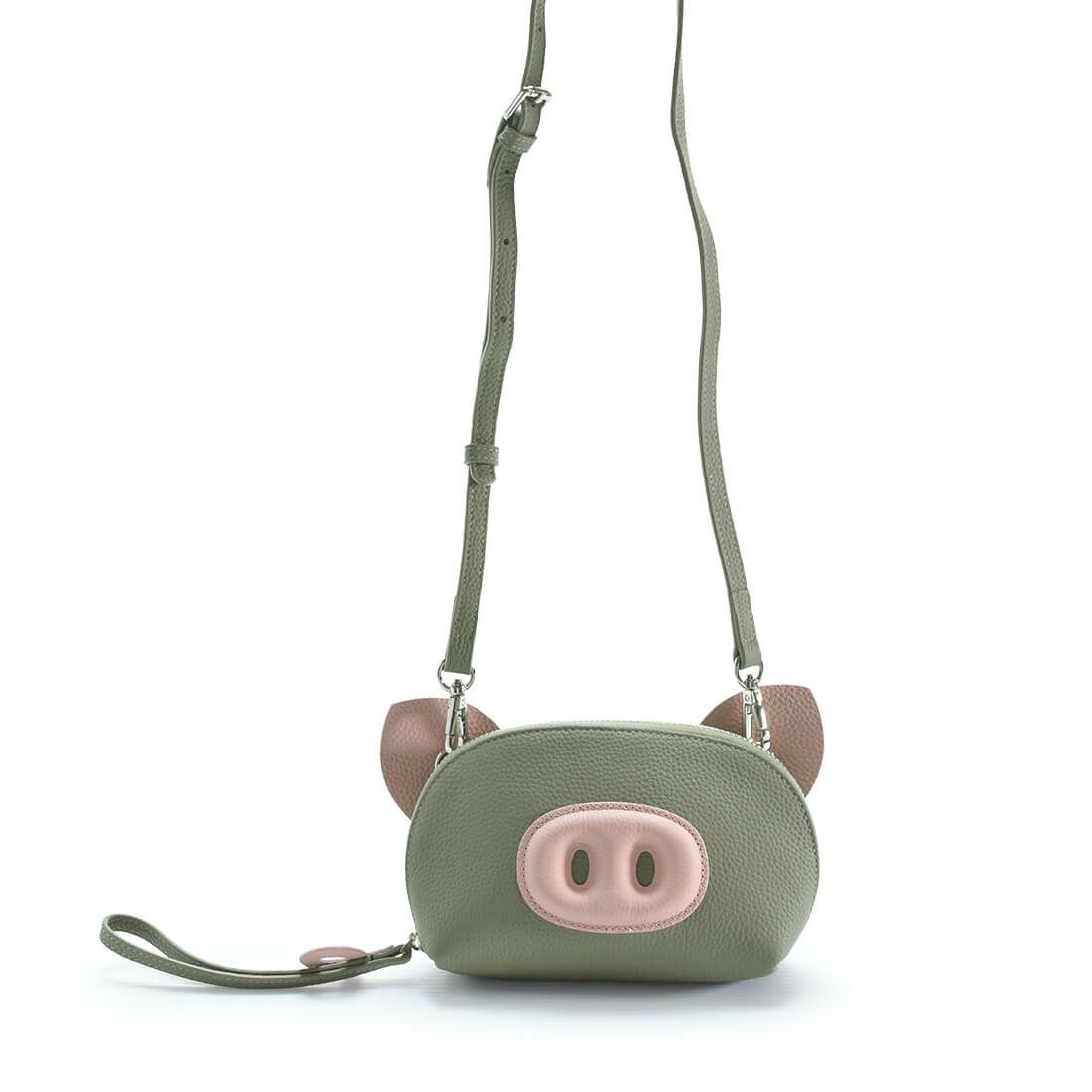 豚モチーフポーチ