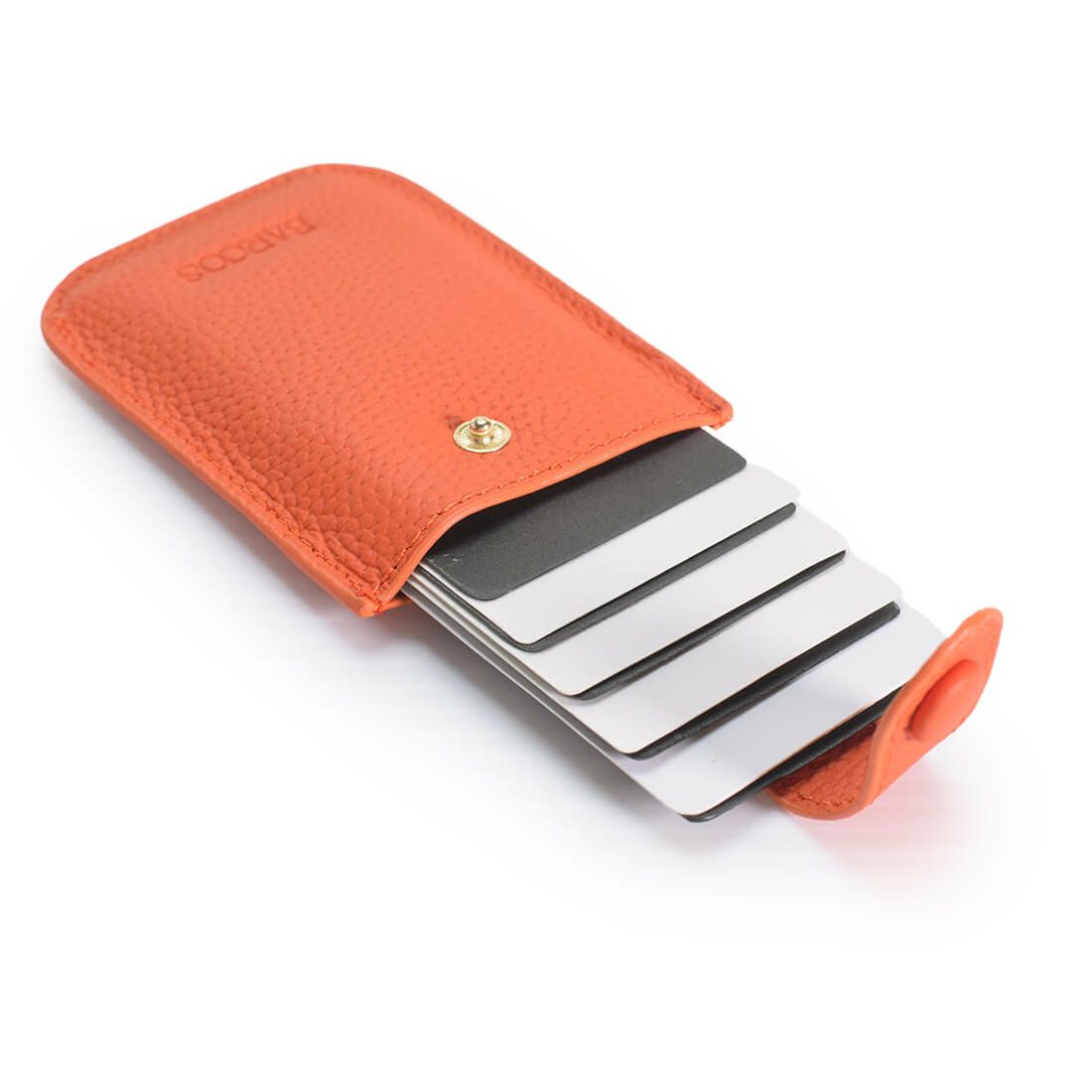 シュリンクレザースライド式カードケース