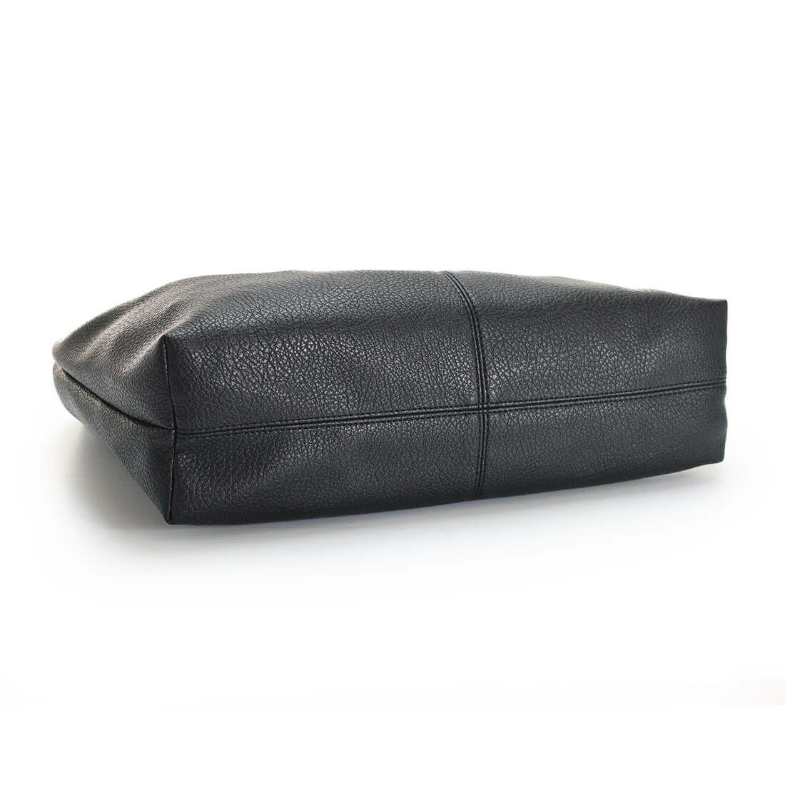 ノットモチーフフェイクレザーショルダーバッグ