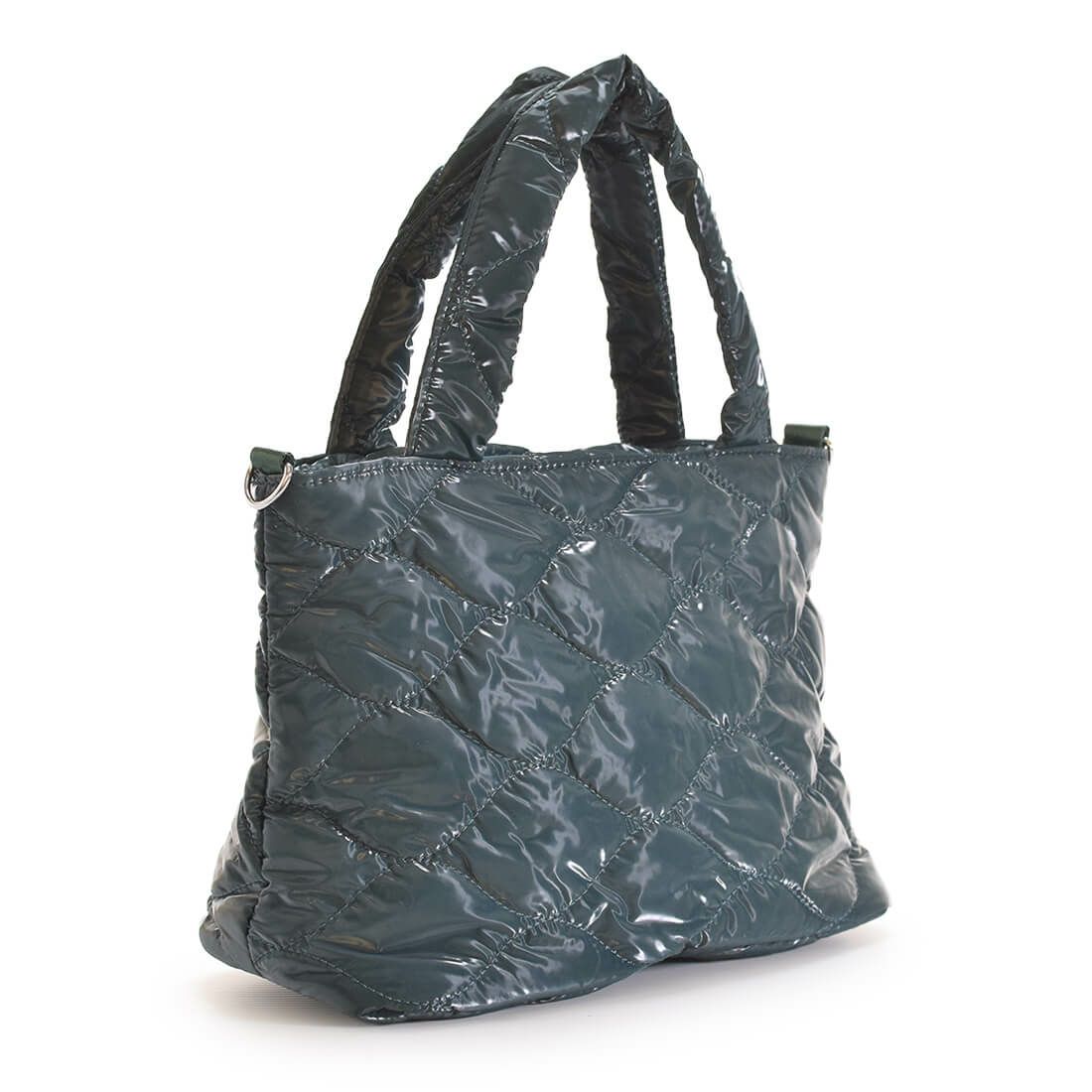 メタリックキルティング2wayハンドバッグ