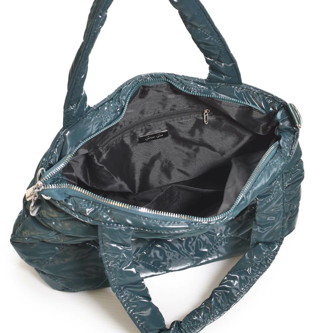 メタリックキルティング2wayハンドバッグ