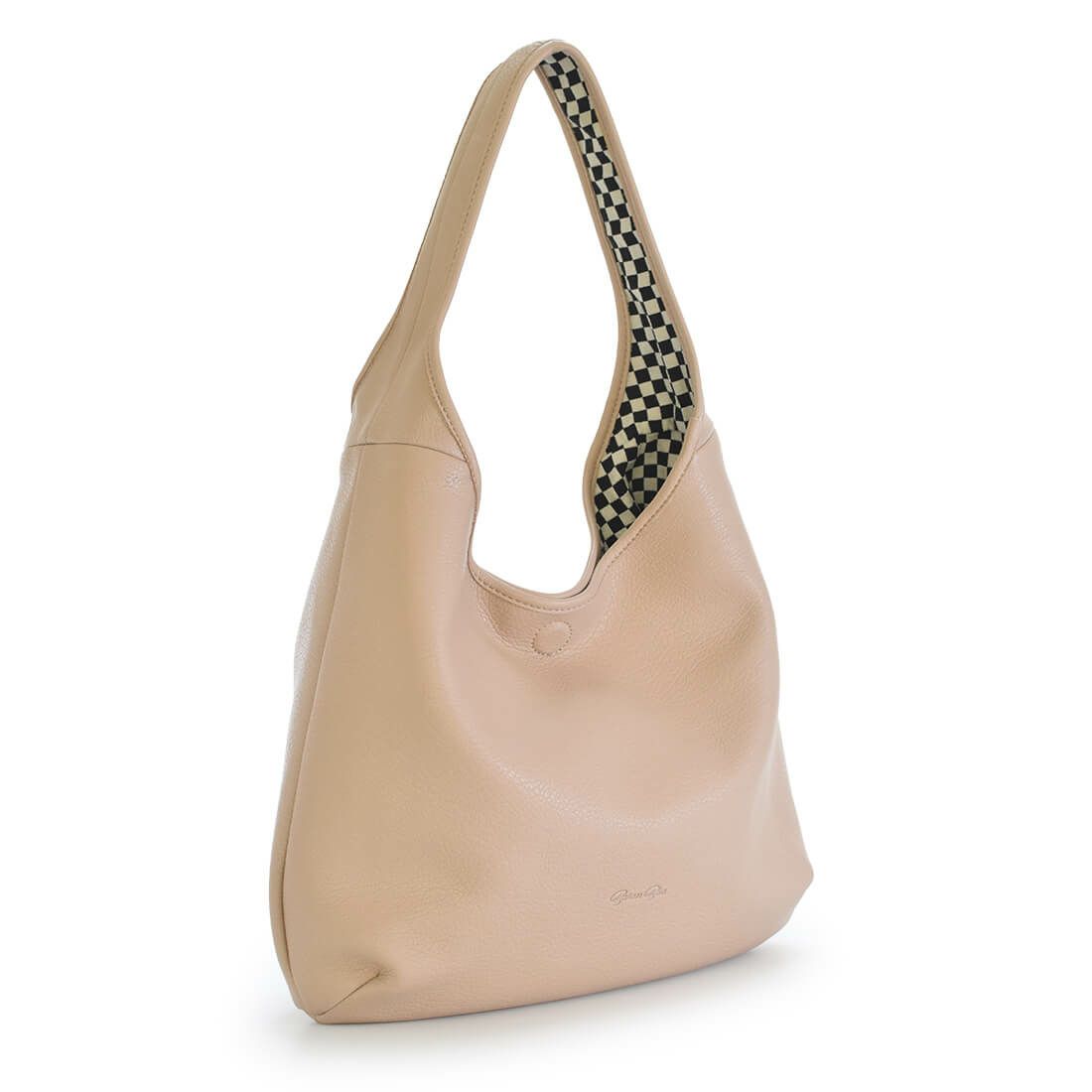 フェイクレザーショルダーバッグ