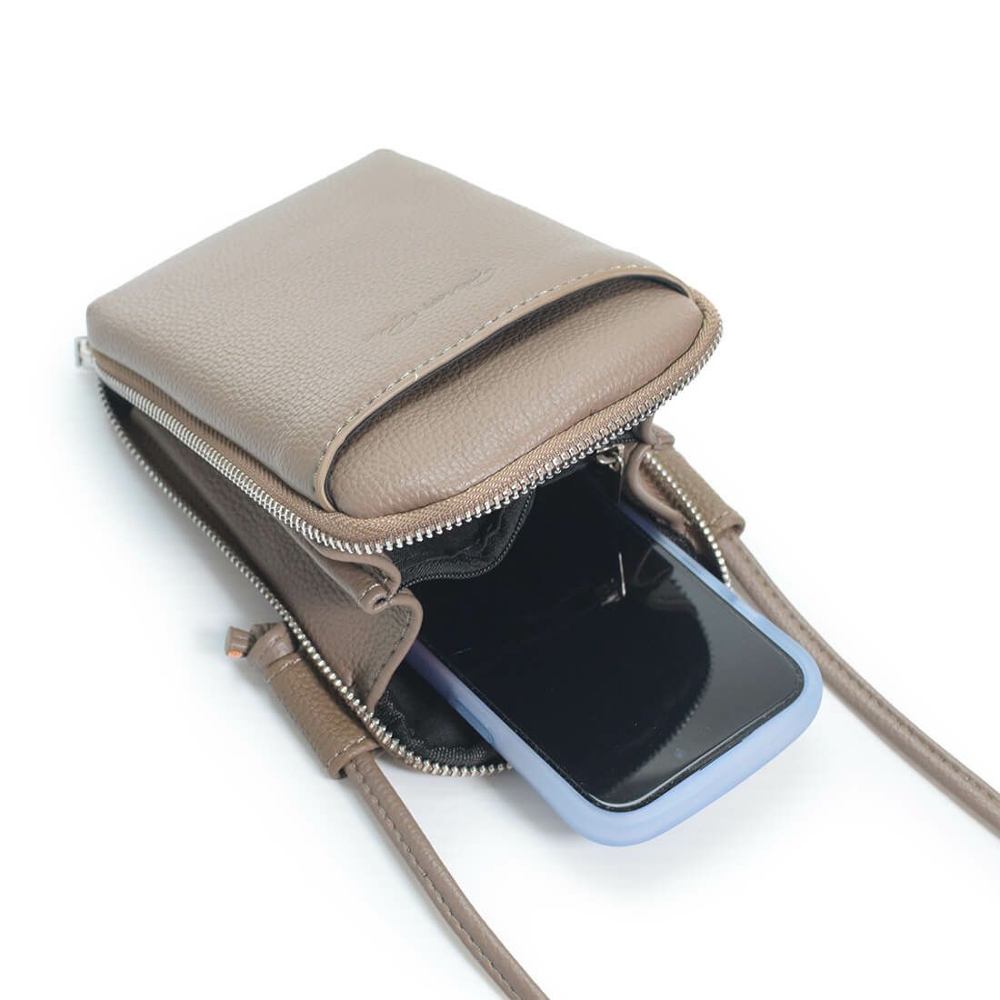 ノットモチーフフェイクレザーポシェット