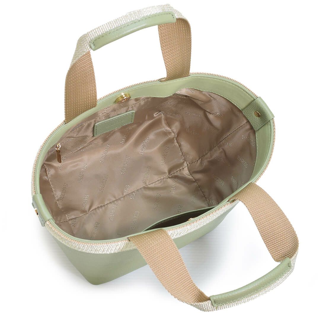 ラメテープデザインカジュアルハンドバッグ