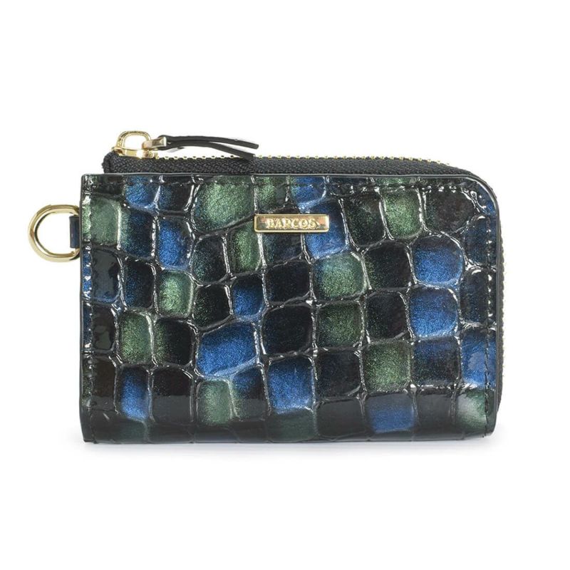 配色ソフトステンドガラスレザーミニ財布 | バルコス公式オンライン